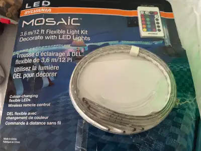 Sylvania Mosaic LED Flexible Light Kit, OPEN BOX, BUT CONTENTS, View more