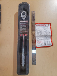Torque Wrench (3/8 and 1/2 drive, dual-reversible)