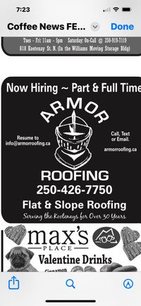 Hiring Experienced Roofers 