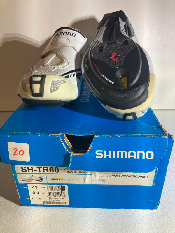 Souliers de vélo de triathlon Shimano TR60 - Homme dans Vêtements, chaussures et accessoires  à Lévis - Image 3