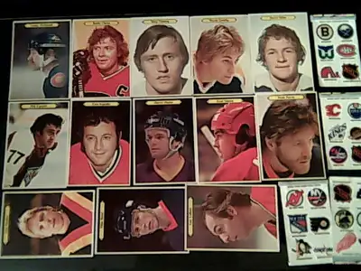 1980/81 OPC super hockey cards and Stickers, View more