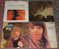Françoise Hardy - 4 Albums vinyles LP
