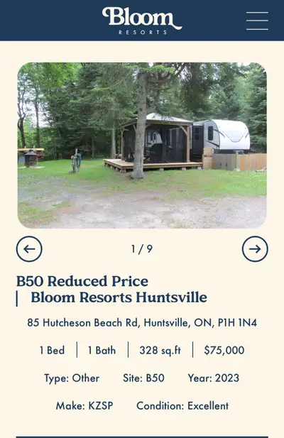 This 2023 Destination Trailer is move in ready. Spacious with lots of storage. The Shed, Deck and th...