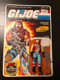 G.I. Joe Cobra Dreadnok Monkey Wrench complete 1986 $55 OBO