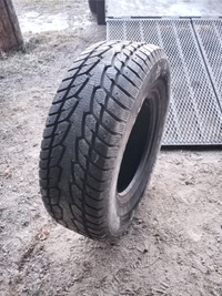 265/70R16  single winter tire