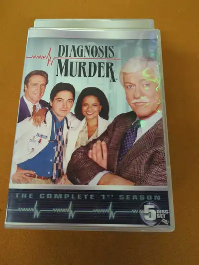I have for the first 4 seasons of diagnosis Murder starring Dick Van Dyke. All dvd are with the pack...