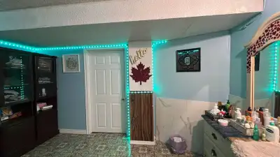 Furnished basement room for Girls only. Malton