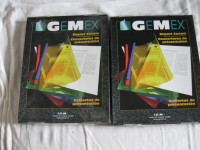 2 Boxes of Gemex Letter Size Report Covers Back to School