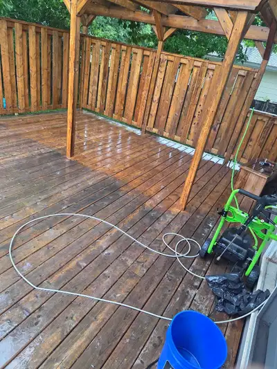deck wash /stain /anything , View more