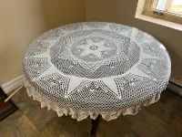 Kitchen Table with Glass