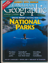 CANADIAN GEOGRAPHIC MAGAZINE MARCH/ APRIL 2003 GWAII HAANAS PARK