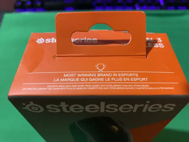 Wireless Mouse (2.4GHz + Bluetooth, Rival 3, Steelseries)497224292416901124