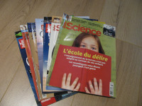 Lot de magazines Québec Science