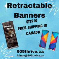 Retractable vinyl Banner/Pull Up Banner 
