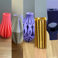 3D Printed Vases For Mothers Day 