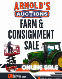 Farm and Consignment Sale -ONLINE