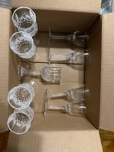 Stem Shot glasses Small set of 10 glasses, View more