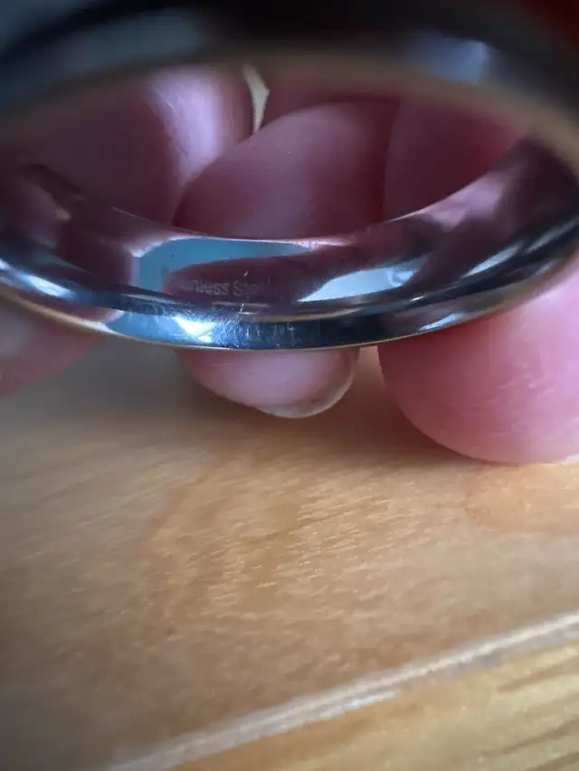 Stainless Steel Ring size 10 in Jewellery & Watches in Edmonton - Image 3