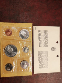 1966 SILVER CANADIAN PL PROOF LIKE SET UNCIRCULATED