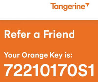 Tangerine bank banque promo code orange key clé