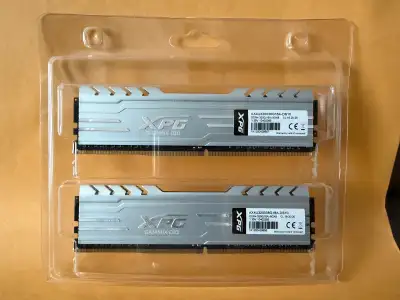 XPG GAMMIX 16GB (8GBx2) DDR4 3200MT/s DESKTOP PC MEMORY KIT, View more