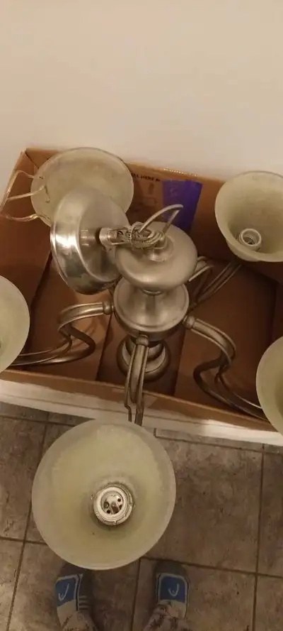 5 arm Chandelier, View more