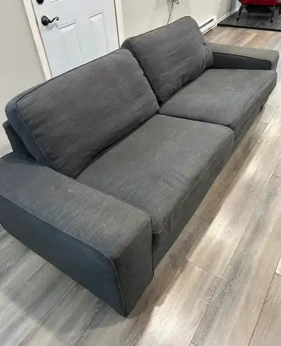 Grey Fabric Couch, View more
