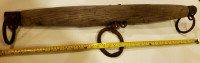 Large Antique Whipple Tree / Neck Yoke from Horse drawn wagon
