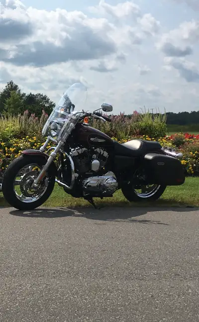 2015 Harley Davidson Sporster Custom Women driver Only, never dropped Mileage : 58,597 Km Two tone B...