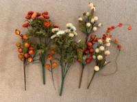 Collection of Artificial Flowers