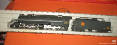 HO Canadian National Railroad CNR Loco #345 -2-8-8-2- My Largest Granddaddy of Locos 10 Inch long. C...