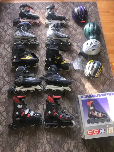 Rollerblades , PATINS roues alignées, K2, Schwinn, NIKE, CCM 20$, View more