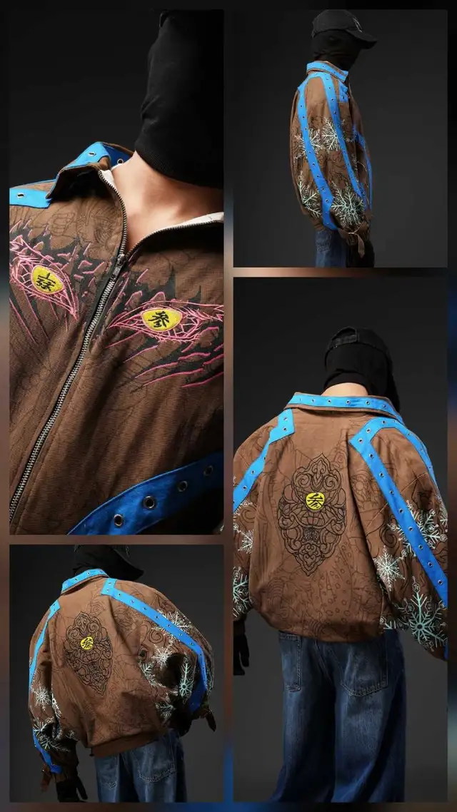 Demon Slayer Embroidered Jacket in Men's in Mississauga / Peel Region - Image 2