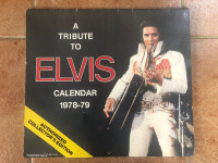 1978/79 A Photo Tribute To Elvis Collectors Calendar