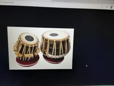 TRADITIONAL HANDMADE PROFESSIONAL QUALITY TABLA | SHEESHAM WOOD, View more