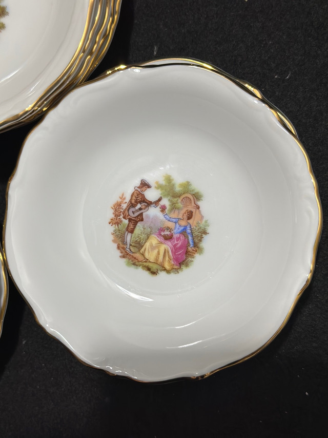 12 fruit bowls Fragonard Couple Love ️ Story Bavaria Kitchen & Dining