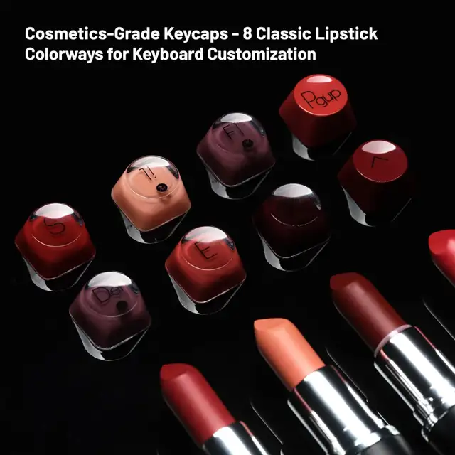 LOFREE DOT Lipstick Elegant 84 Keys Mechanical Keyboard in Mice, Keyboards & Webcams in City of Toronto - Image 4