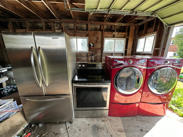 RENO SALE!! Fridge stove washer dryer combo | Washers & Dryers | Oakville /  Halton Region | Kijiji
