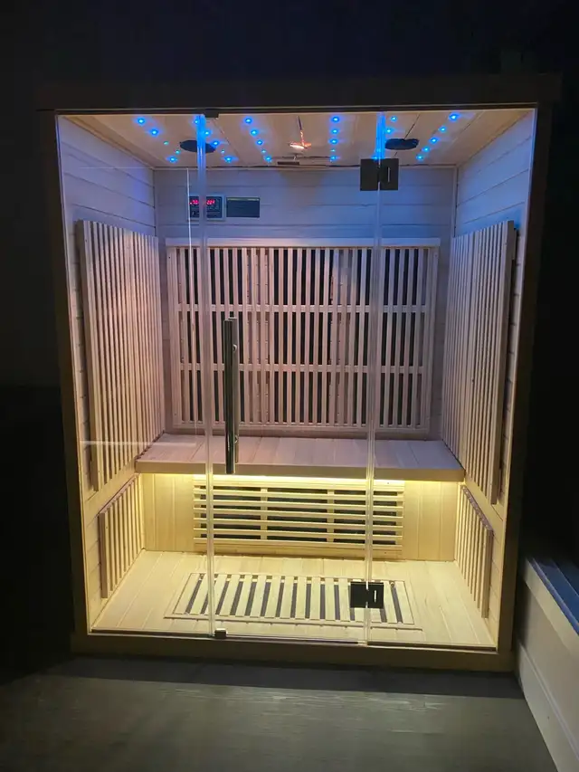 3 PERSON ZERO EMF FAR INFRARED SAUNA  in Health & Special Needs in Edmonton - Image 5
