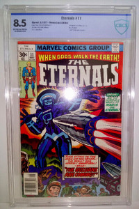 The Eternals # 11 CBCS ( 8.5 ) 1977 Jack Kirby - Mike Royer