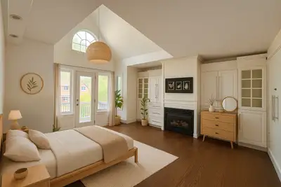 Bright 2BR Duplex, Leslieville, High Ceiling, Skylight, 2 Decks