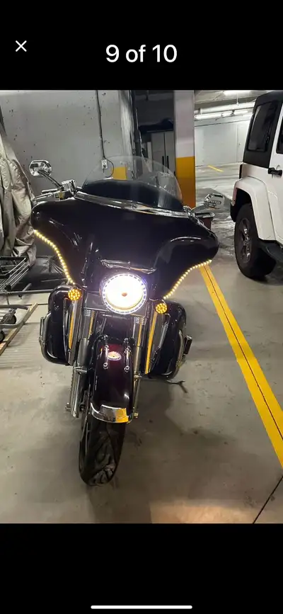 Mint 2007 Harley Streetglide with too many upgrades to list .New MVI. Alwaya stored in heated garage...