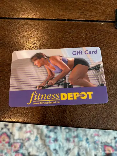 Fitness Depot Gift Card $194 for $114 ($80 savings), View more