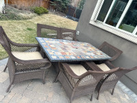 7piece table and chairs