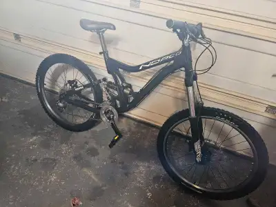 Great condition norco shore. Medium frame , 26" wheels. Hardly used Recently serviced. Trade for des...