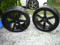 HIGH QUALITY 24"RICH BLACK KOKO KUTURE RIMS AND TIRES