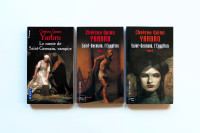 Yarbro, Lumley, Straub, Vampire, 5 livres terreur fantastique