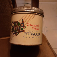 Spud tobacco tin