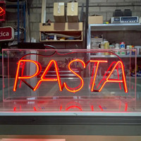 Customized "Pizza & Pasta" neon signs