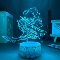 Solo leveling 3D light lamp